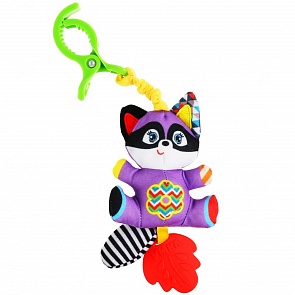 Текстильная игрушка-подвеска Маленький енотик с клипсой (Умка, RPHT-RN3 300)